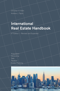 Titelbild: International Real Estate Handbook 5th edition 9780992781835