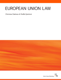 Cover image: European Union Law 1st edition 9780993336508