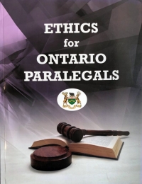 Cover image: Ethics for Ontario Paralegals 9780995245310