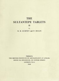 Omslagafbeelding: The Sultantepe Tablets 2 9780995465688
