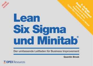 Cover image: Lean Six Sigma und Minitab 5th edition 9780995789913