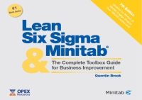 Immagine di copertina: Lean Six Sigma and Minitab 7th edition 9780995789951