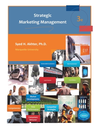 Cover image: Strategic Marketing Management 3rd edition 9780996095457