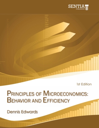 Immagine di copertina: Principles of Microeconomics: Behavior and Efficiency 1st edition N/A