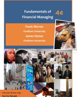 Cover image: Fundamentals of Financial Managing 4th edition 9780996996235