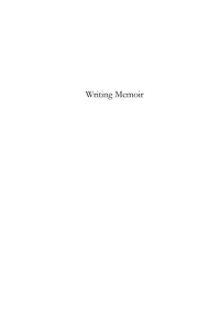 Imagen de portada: Writing Memoir: The Practical Guide to Writing and Publishing the Story of Your Life 2nd edition 9780998617701