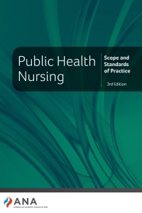 Cover image: Public Health Nursing 3rd edition 9780999308820