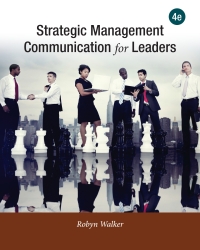 Cover image: Strategic Management Communication for Leaders 4th edition 9780999486115