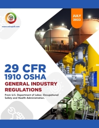 Imagen de portada: OSHA 1910 General Industry July 2023 Book 1st edition 9781952160219