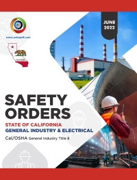 Cover image: Cal/OSHA General Industry June 2022 Book 1st edition 9781952160578