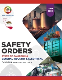 Cover image: Cal/OSHA General Industry June 2023 Book 1st edition 9781952160929