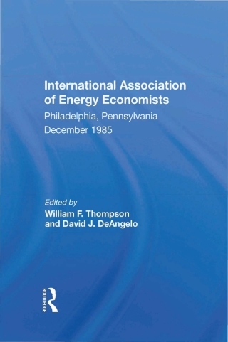 Omslagafbeelding: World Energy Markets 1st edition 9780367216900