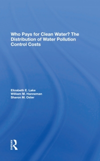 صورة الغلاف: Who Pays For Clean Water? 1st edition 9780367213442
