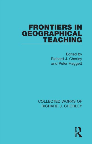 Cover image: Frontiers in Geographical Teaching 1st edition 9780367220990