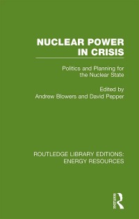 Imagen de portada: Nuclear Power in Crisis 1st edition 9780367230807