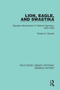 Cover image: Lion, Eagle, and Swastika 1st edition 9780367243449