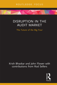 Cover image: Disruption in the Audit Market 1st edition 9780367220662