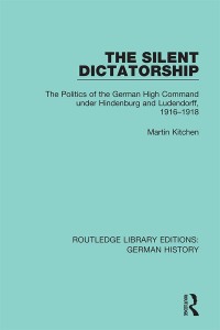 Cover image: The Silent Dictatorship 1st edition 9780367246495