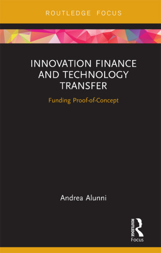 Imagen de portada: Innovation Finance and Technology Transfer 1st edition 9780367232108