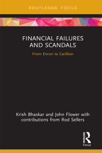 Cover image: Financial Failures and Scandals 1st edition 9781032475639
