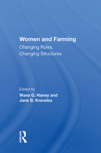 Omslagafbeelding: Women And Farming 1st edition 9780367216399