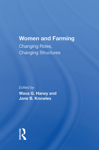 Imagen de portada: Women And Farming 1st edition 9780367216399