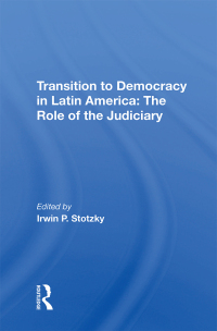 Titelbild: Transition To Democracy In Latin America 1st edition 9780367212087