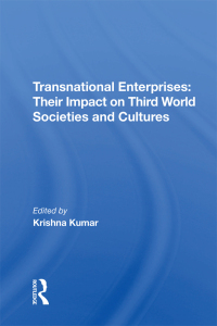 表紙画像: Transnational Enterprises 1st edition 9780367212094