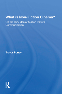 صورة الغلاف: What Is Non-fiction Cinema? 1st edition 9780367216221