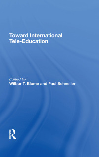 Titelbild: Toward International Tele-Education 1st edition 9780367211929