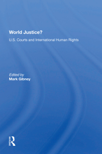 Cover image: World Justice? 1st edition 9780367213954