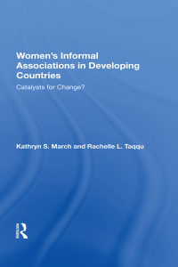 Imagen de portada: Women's Informal Associations In Developing Countries 1st edition 9780367214050