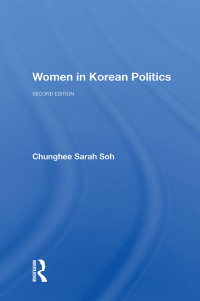 Cover image: Women In Korean Politics 2nd edition 9780367216429