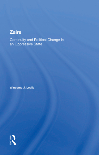 صورة الغلاف: Zaire 1st edition 9780367213893
