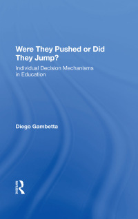Titelbild: Were They Pushed Or Did They Jump? 1st edition 9780367213497
