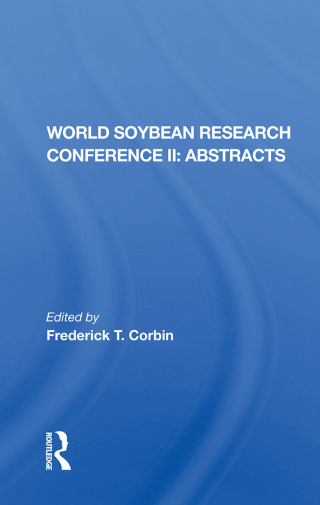 Imagen de portada: World Soybean Research Conference Ii, Abstracts 1st edition 9780367216856