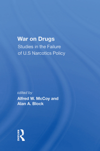 صورة الغلاف: War On Drugs 1st edition 9780367217280