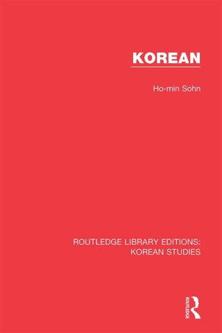Imagen de portada: Korean 1st edition 9780367252588