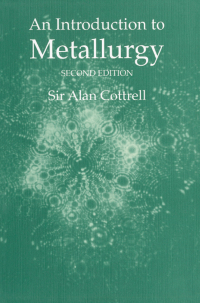 Cover image: An Introduction to Metallurgy, Second Edition 2nd edition 9780901716934