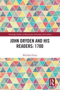 Imagen de portada: John Dryden and His Readers: 1700 1st edition 9781032239118