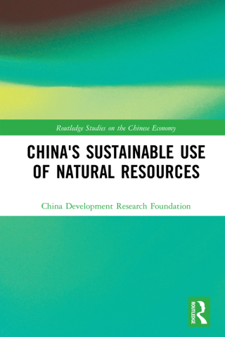 Cover image: China's Sustainable Use of Natural Resources 1st edition 9780367434526