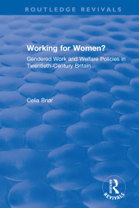Cover image: Working for Women? 1st edition 9780367857929