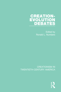 صورة الغلاف: Creation-Evolution Debates 1st edition 9780367410377