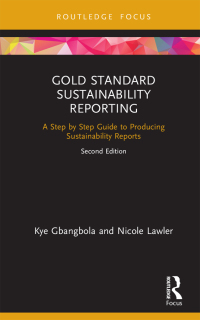 Cover image: Gold Standard Sustainability Reporting 2nd edition 9780367345884