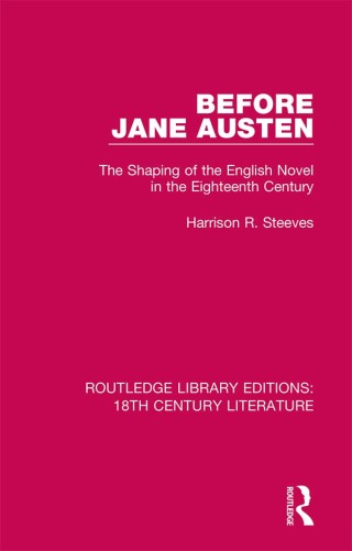 Imagen de portada: Before Jane Austen 1st edition 9780367819217