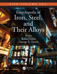 Imagen de portada: Encyclopedia of Iron, Steel, and Their Alloys (Online Version) 1st edition 9781466511040