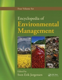 Cover image: Encyclopedia of Environmental Management, Four Volume Set 1st edition 9781439829271