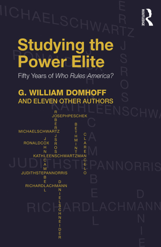 صورة الغلاف: Studying the Power Elite 1st edition 9781138106956