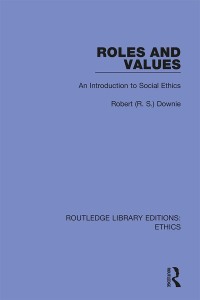 Titelbild: Roles and Values 1st edition 9780367900342
