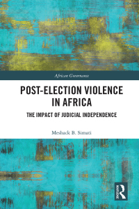 Immagine di copertina: Post-Election Violence in Africa 1st edition 9780367271633